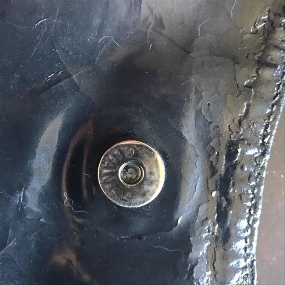 Chanel coco cabas XL black tote/shoulder bag vinyl/patent retail 2.6k RARE - Picture 5 of 12